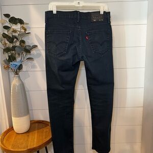 511 32x28 Levi's Men's Midnight Blue Slim Jeans